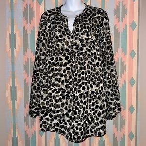 Calvin Klein Long Sleeve Blouse